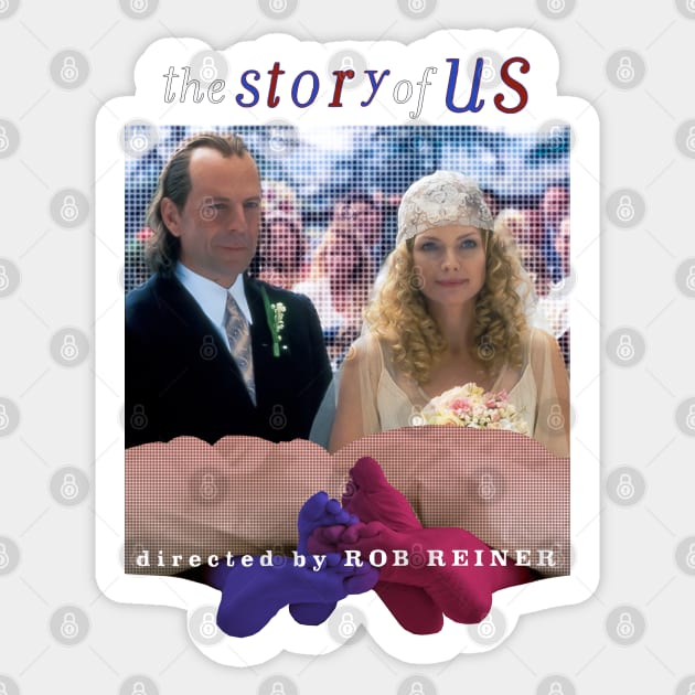 The Story Of Us Sticker by Exploitation-Vocation